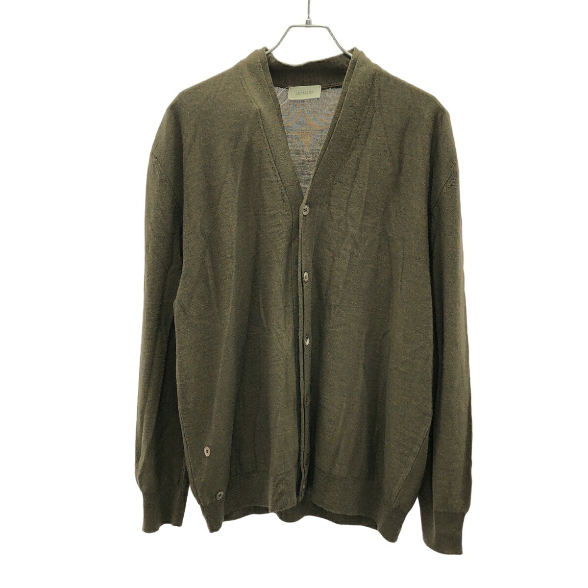 ア*カ様 Lemaire ルメール　カーディガン　チャコールグレー LE MAIRE/ルメール】 RELAXED TWISTED CARDIGAN（ニット
