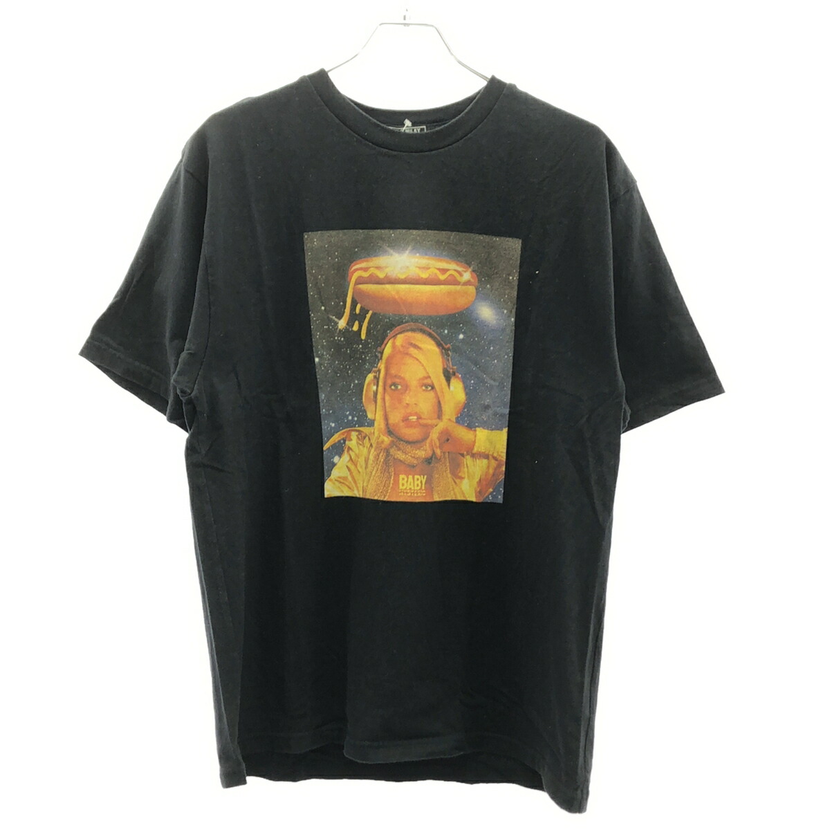 【Pan！！】HYSTERIC GLAMOUR Tシャツ 黒トップス 楽天市場】HYSTERIC GLAMOUR ヒステリックグラマー Tシャツ