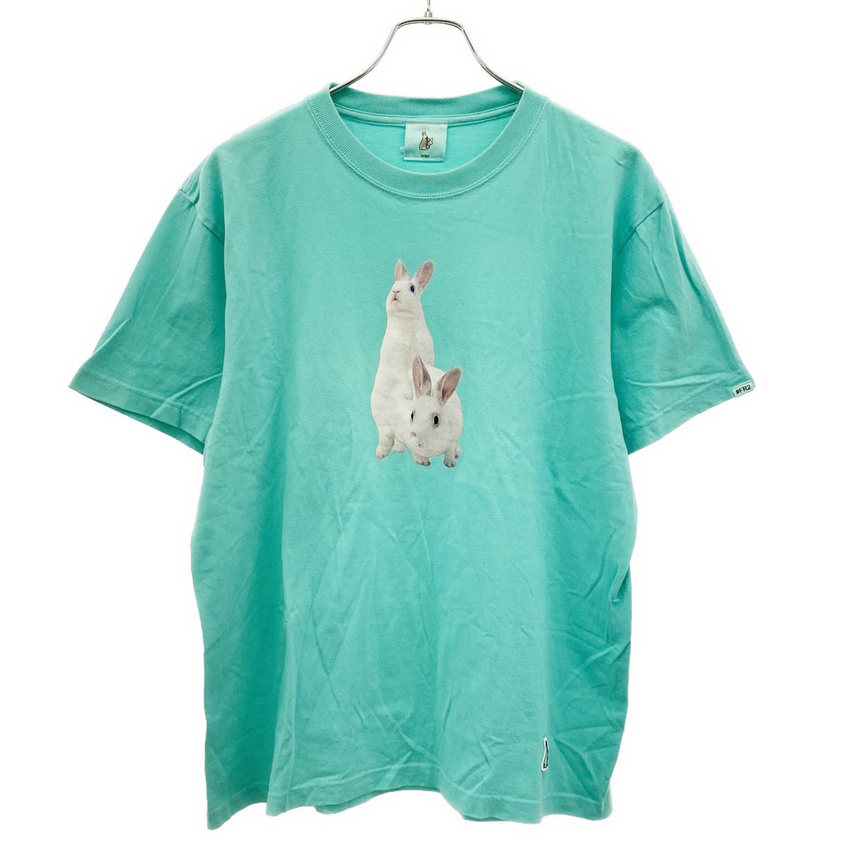 FR2 グリーン トレーナー ウサギ プリント 楽天市場】FR2 FXXKING RABBITS TEE MINT Size-M ファッキン