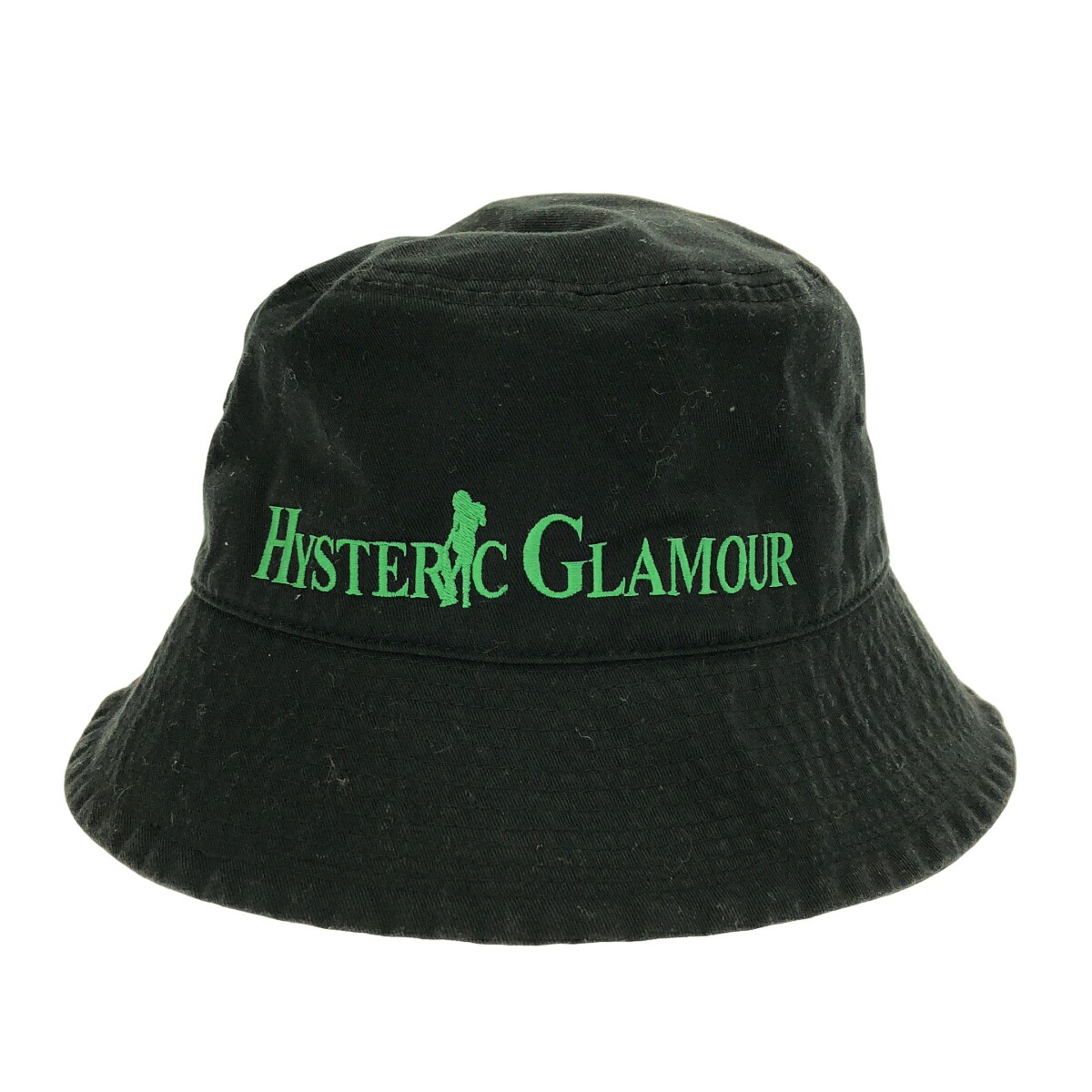 HYSTERIC GLAMOUR バケットハット ブラック L HYSTERIC GLAMOUR（ヒステリックグラマー）の「HG LOGOTYPE刺繍