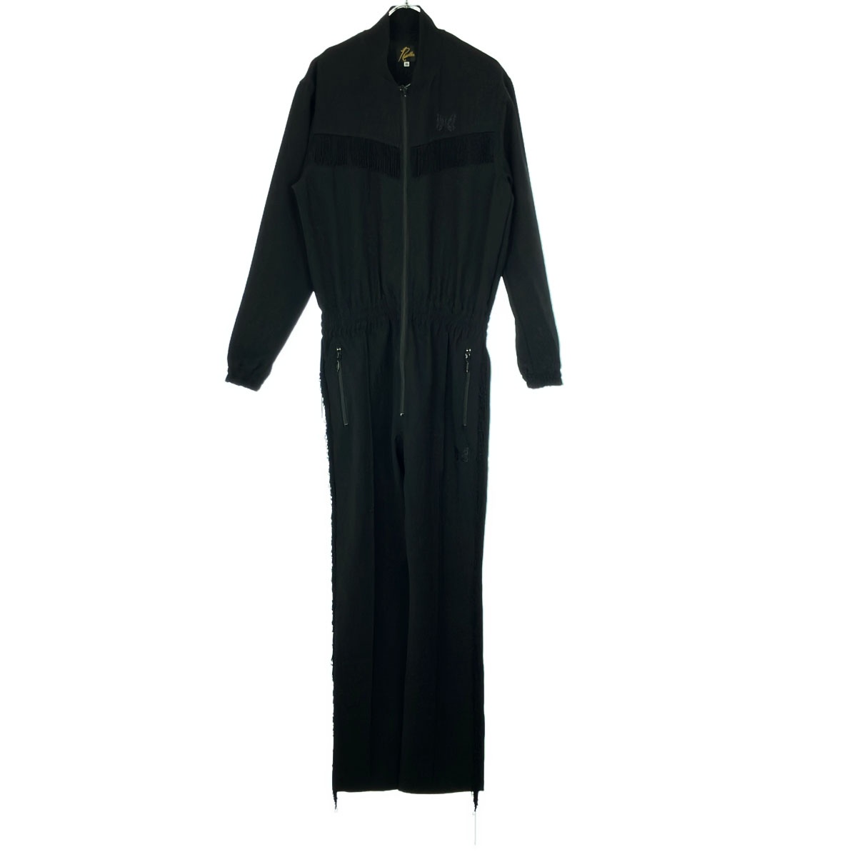 Needles ニードルズ CITYSHOP別注 Fringe フリンジジャンプスーツ OT1632 黒いこと XS 【中古】 ITP62YV0IPZM