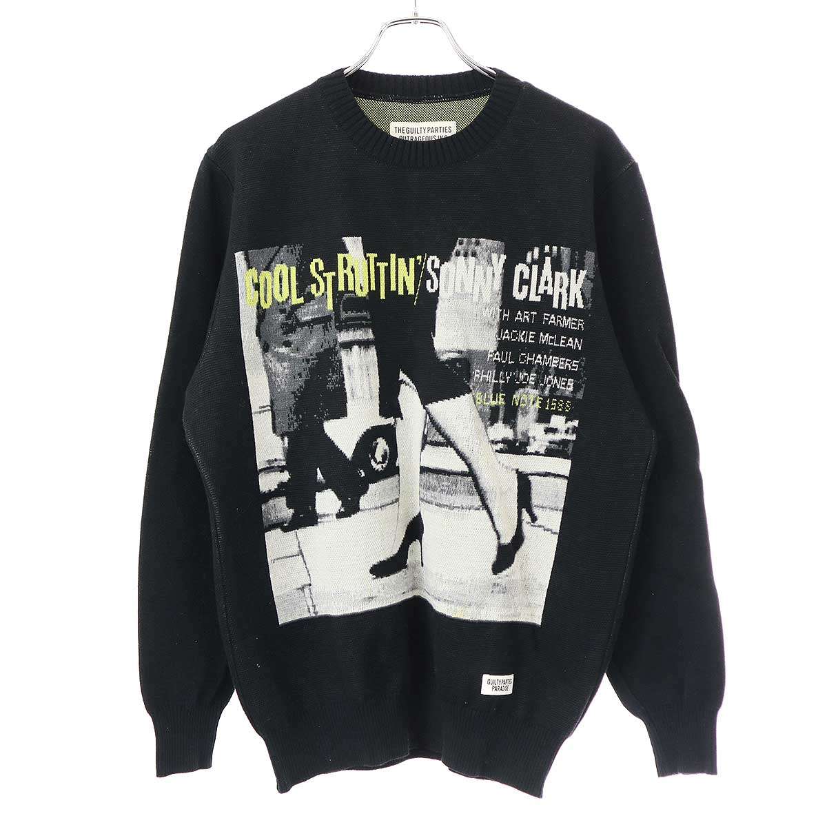 美品/希少✨WACKOMARIA BLUENOTE 23AW ニット　黒　XL WACKO MARIA × BLUE NOTE / JACQUARD SWEATER ( TYPE-1 ) - RELAX WEB