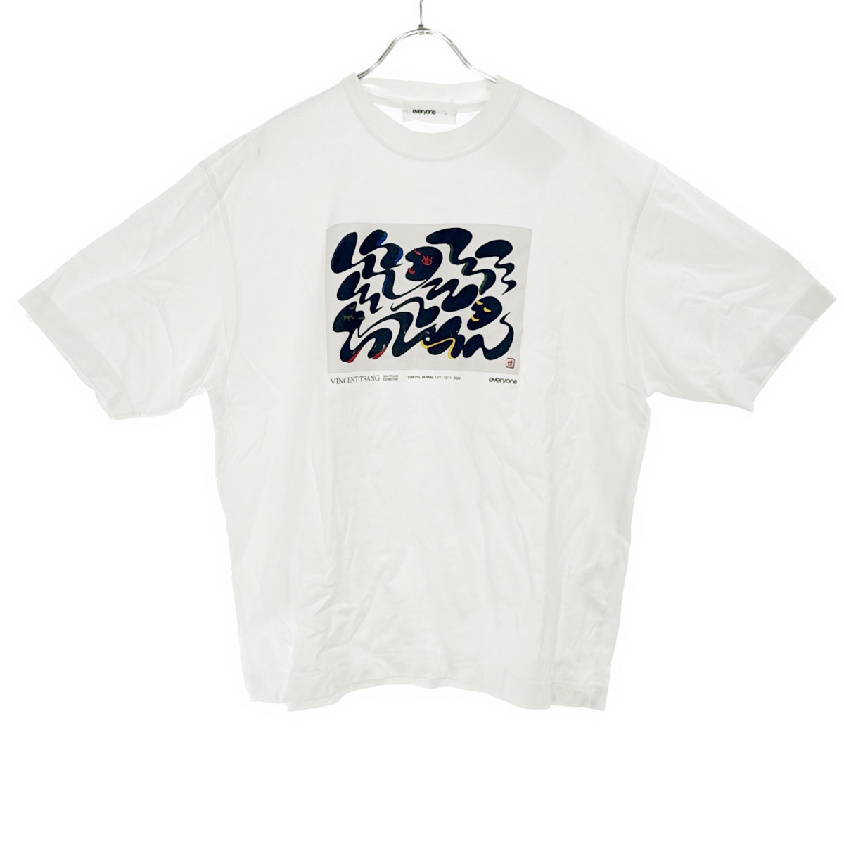everyone ぼかしlogo 前橋限定 半袖Tシャツ エブリワン everyone ぼかしlogo 前橋限定 半袖Tシャツ エブリワン
