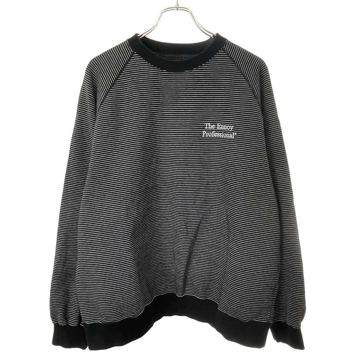 トップス ENNOY BORDER CREW NECK SWEAT Ennoy BORDER CREW NECK SWEAT - メルカリ