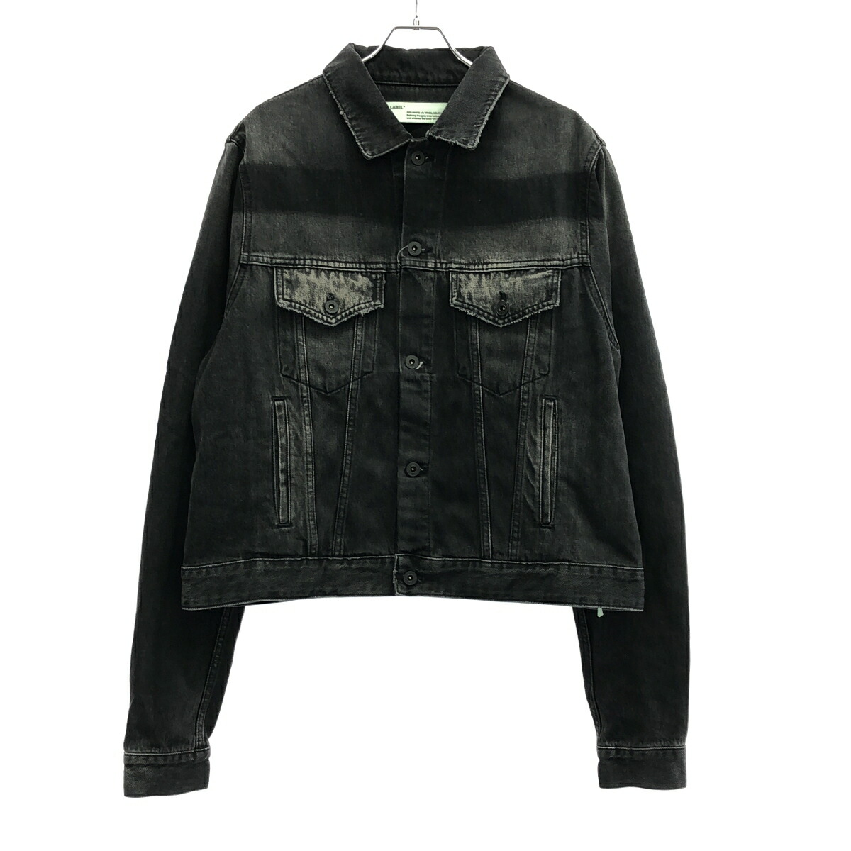 楽天市場】OFF-WHITE 2020SS Airport Tape Arrow Denim Jacket