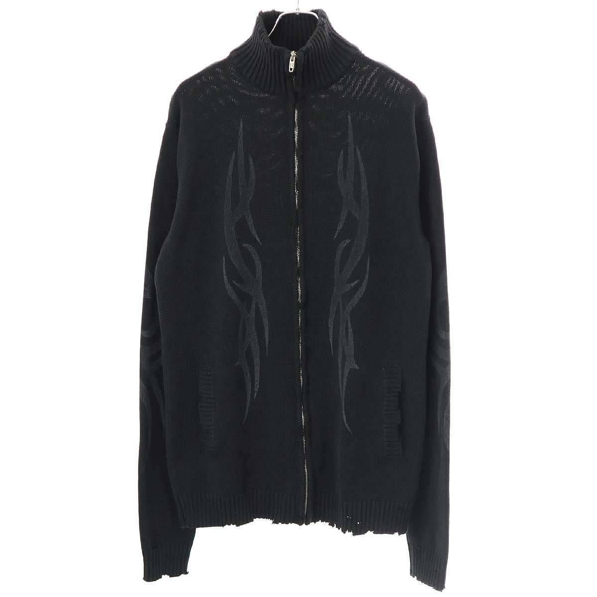 BALENCIAGA カーディガン XS ブラック 直営店【BALENCIAGA】カーディガン（黒）