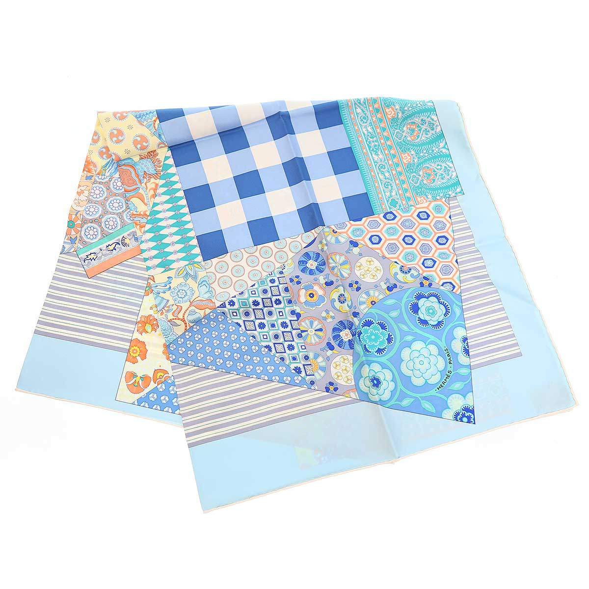 楽天市場】【エルメス】Hermes カレ90 シルクスカーフ Le Jardin de