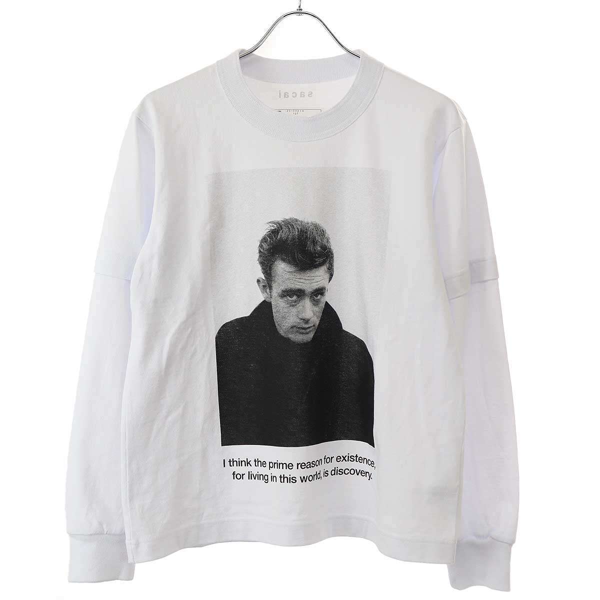 楽天市場】sacai サカイ 24AW Pattern Knit Print Cotton Jersey