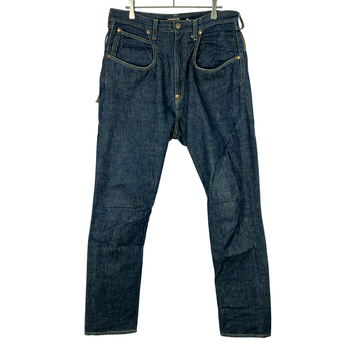 KAPITAL /キャピタル ダメージリペア加工 セルビッチ デニムパンツ 31 KAPITAL キャピタル パッチワークデニム 32 襤褸boro ダメージ