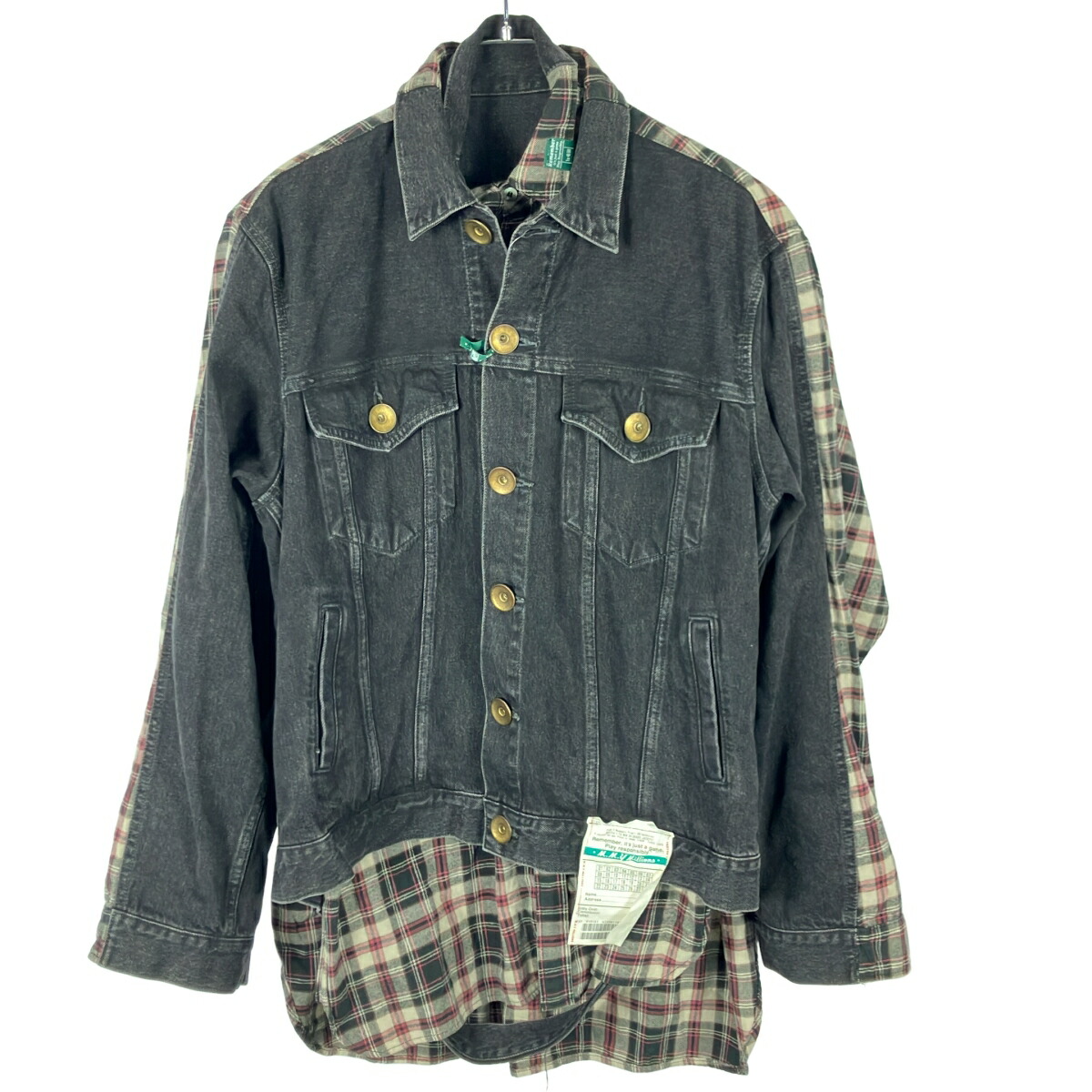 楽天市場】MIHARA YASUHIRO Denim ドッキング シャツ地 切替