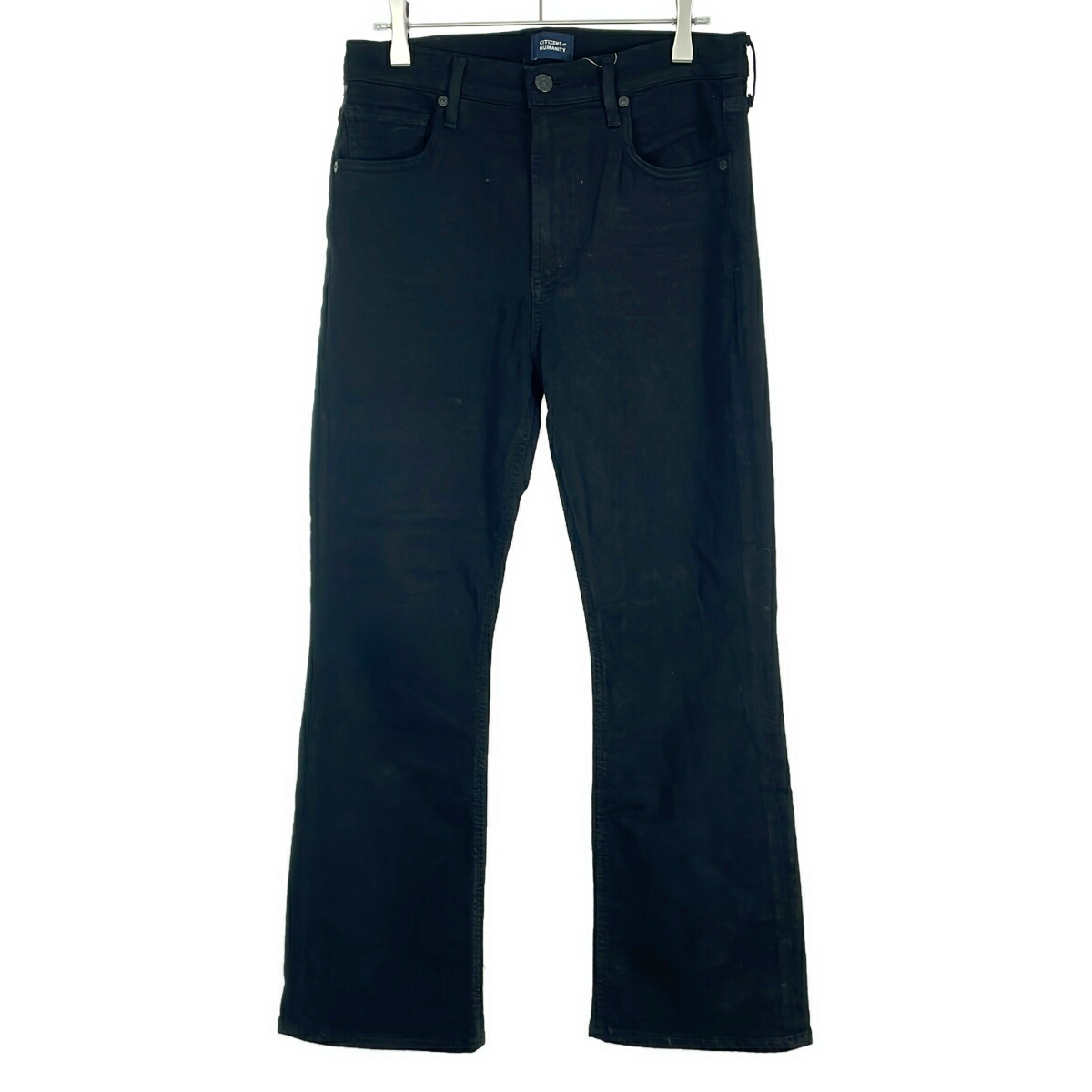CITIZENS of HUMANITY シチズンズオブヒューマニティ ISOLA FLARE BLACK フレアデニムパンツ  黒いこと 28 【中古】 ITYDS56UENTK