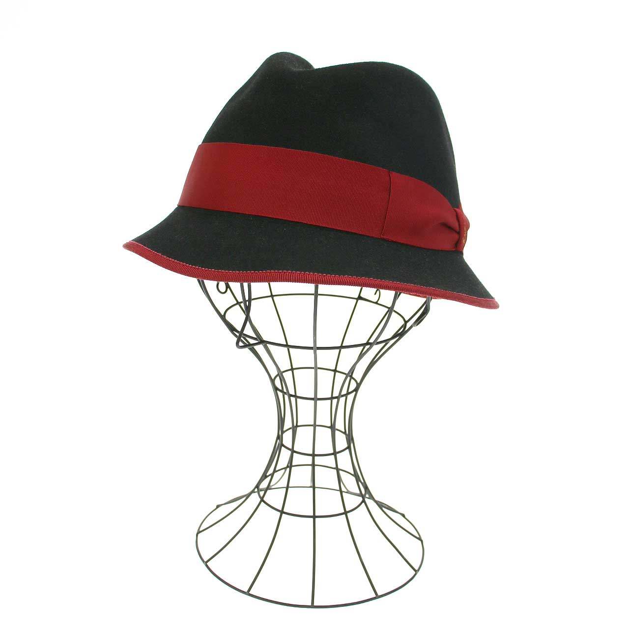 ★美品★Borsalino ボルサリーノ アレッサンドリア ラビット ハット Borsalino ボルサリーノ アレッサンドリア ミディアムブリム