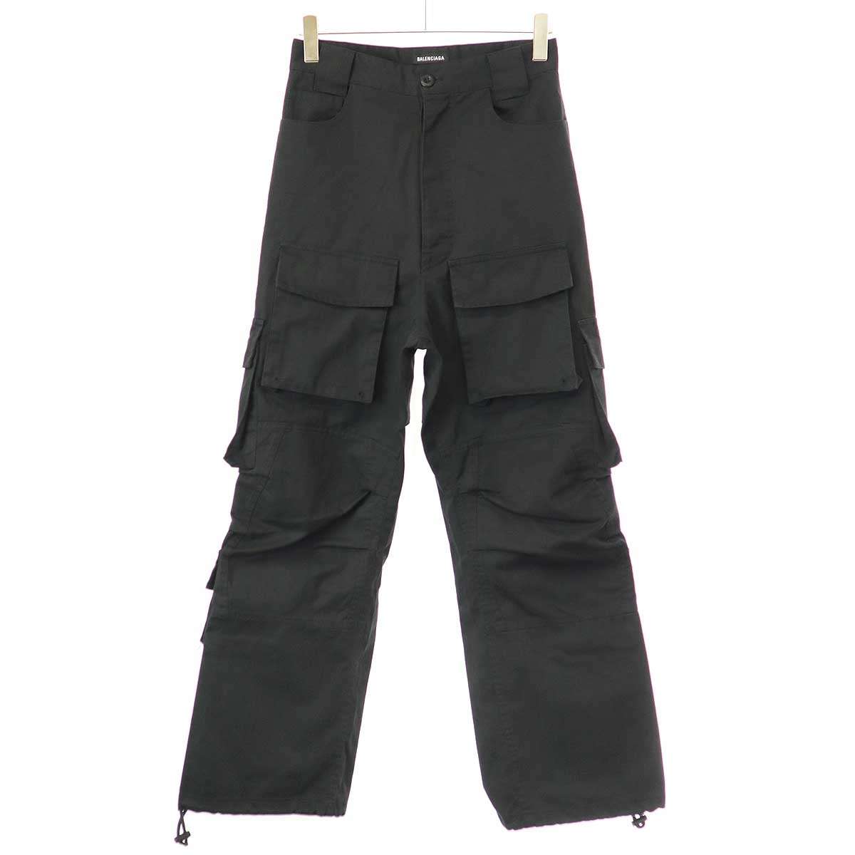 楽天市場】BALENCIAGA バレンシアガ 23AW FLARED CARGO PANTS