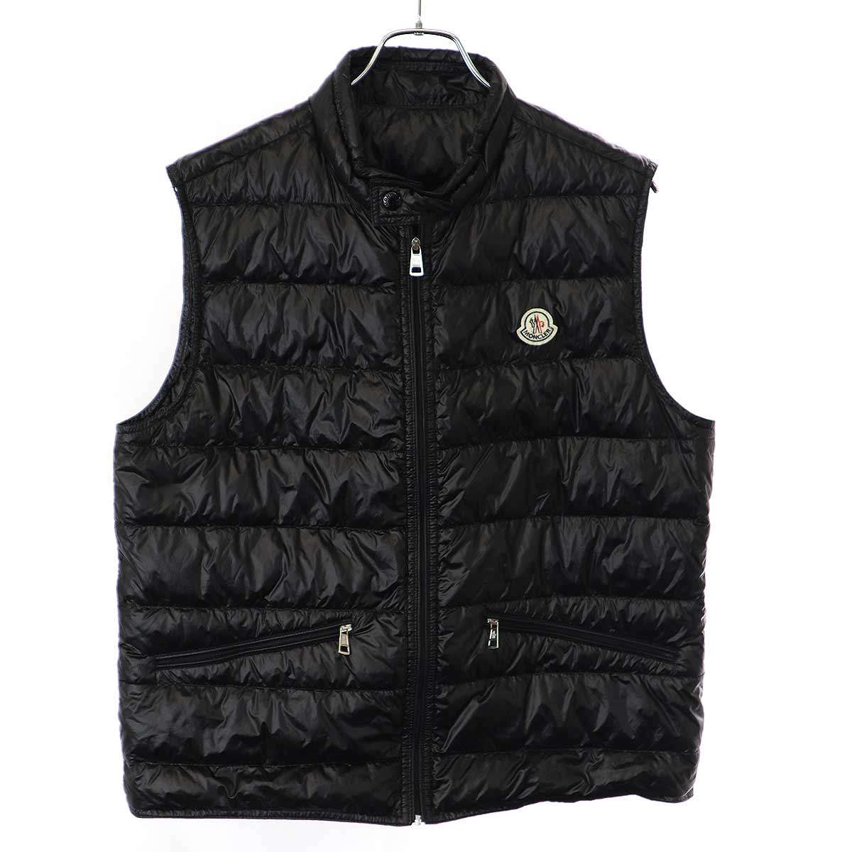 モンクレール★ダウンベスト★TREOMPAN★22〜23★ブラック★1★超美品 BEAMS F（ビームスF）MONCLER / TREOMPAN ダウンベスト