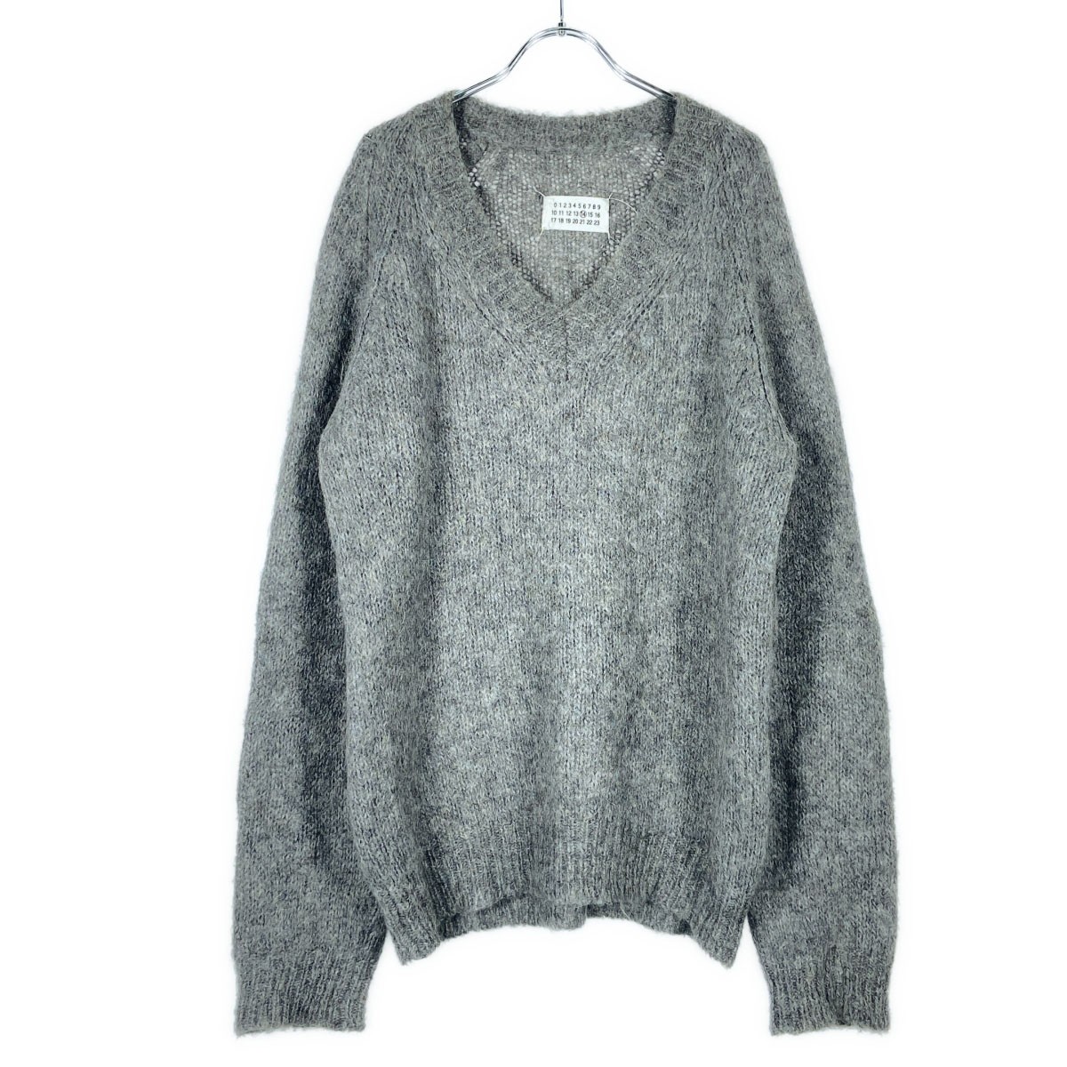 Maison Margiela（旧Maison Martin Margiela） - Maison Martin Margiela メゾン マルタン マルジェラ 1997SS MISS DEANNA  Power Shoulder Knit パワーショルダーニットトップス  ブルー Maison Martin Margiela メゾン マルタン マルジェラ 1997SS