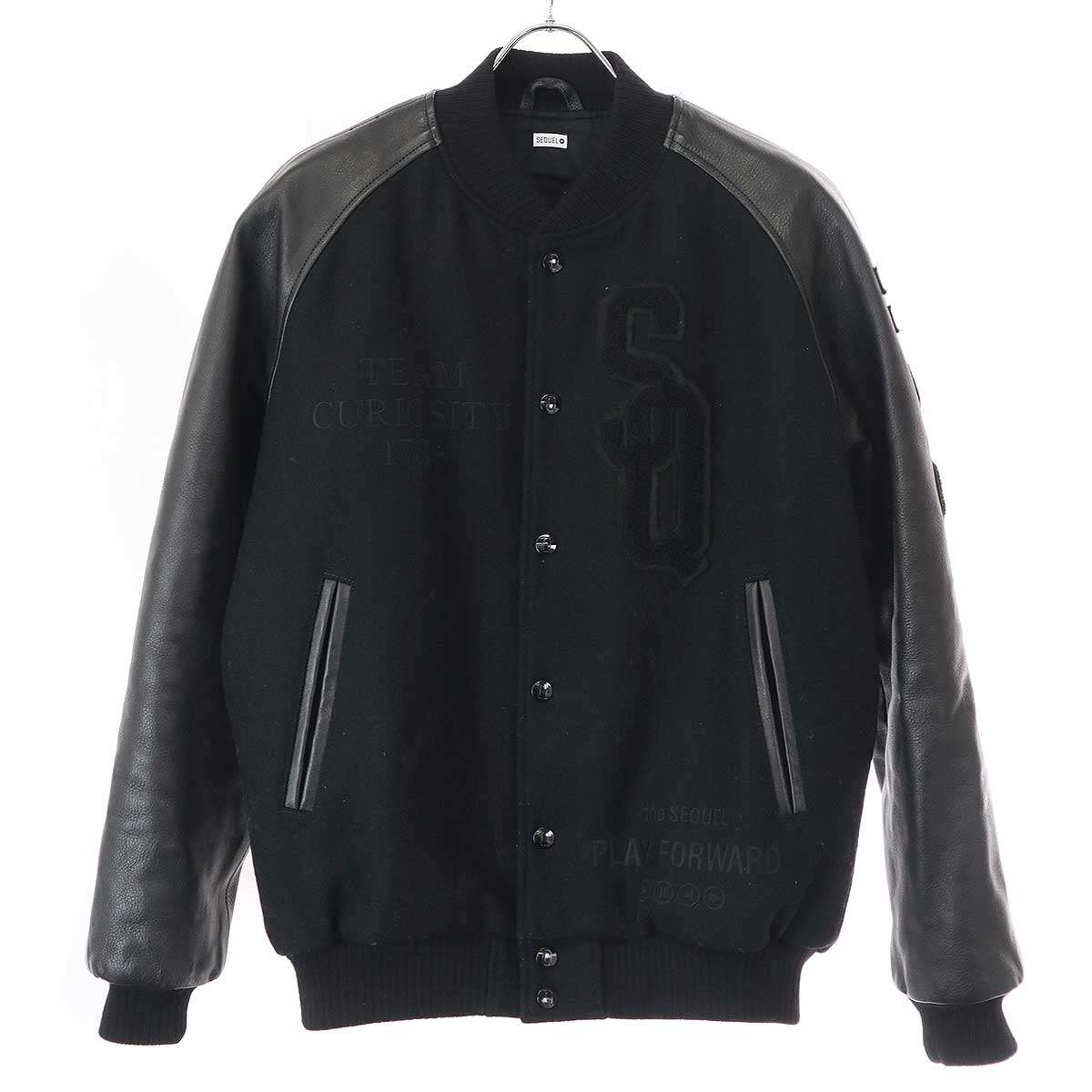 楽天市場】【新品】 SEQUEL / シークエル | 2022AW VARSITY JACKET