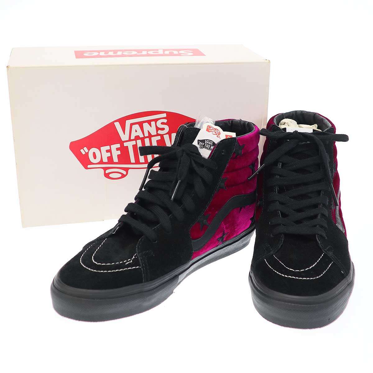 楽天市場】06ss SUPREME×VANS×PUBLIC ENEMY SK8-HI SL 黒 US11