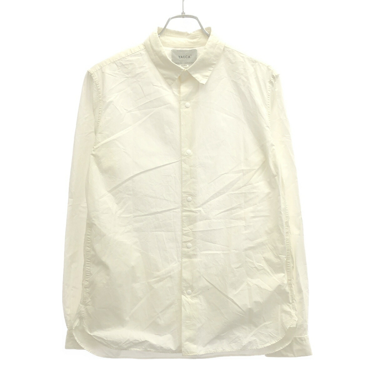楽天市場】【中古】YAECA CANVAS DESIGN P／O SHIRT プル