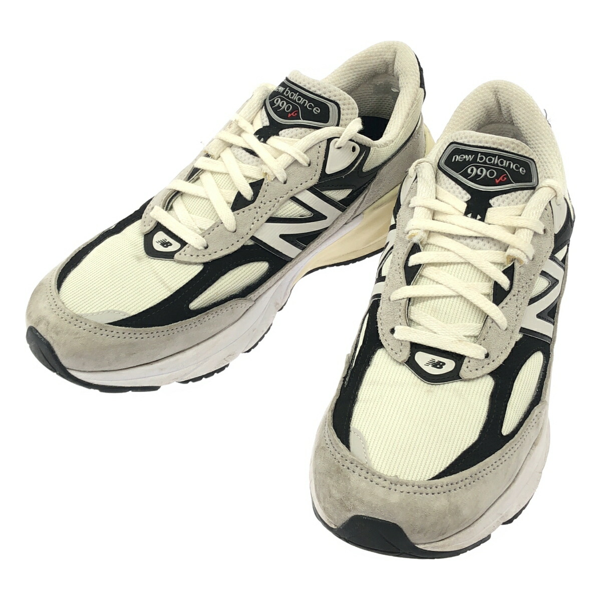 NEW BALANCE ニュー平衡にする U990TG6 スニーカー  白いこと 26糎 【中古】 ITABRX2A6RT4