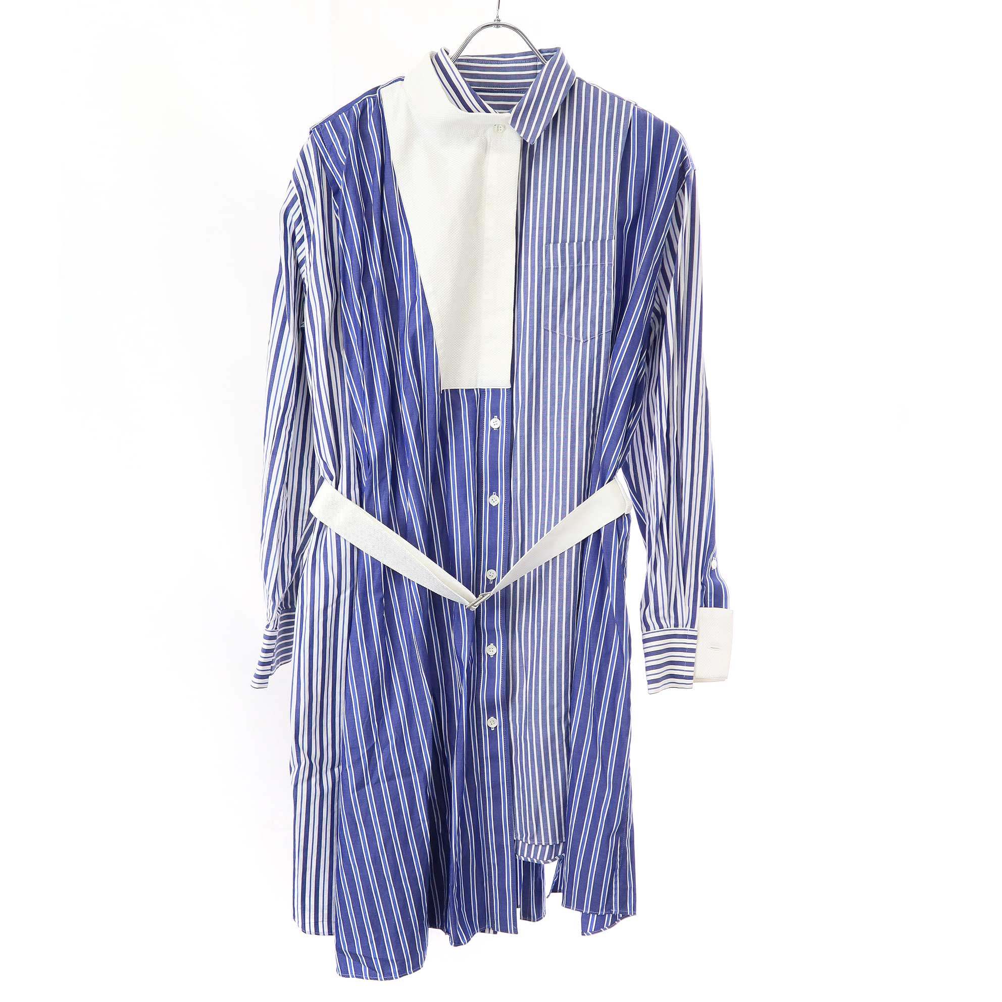 サカイ　ワンピース 楽天市場】sacai サカイ サイドジッププリーツシャツワンピース