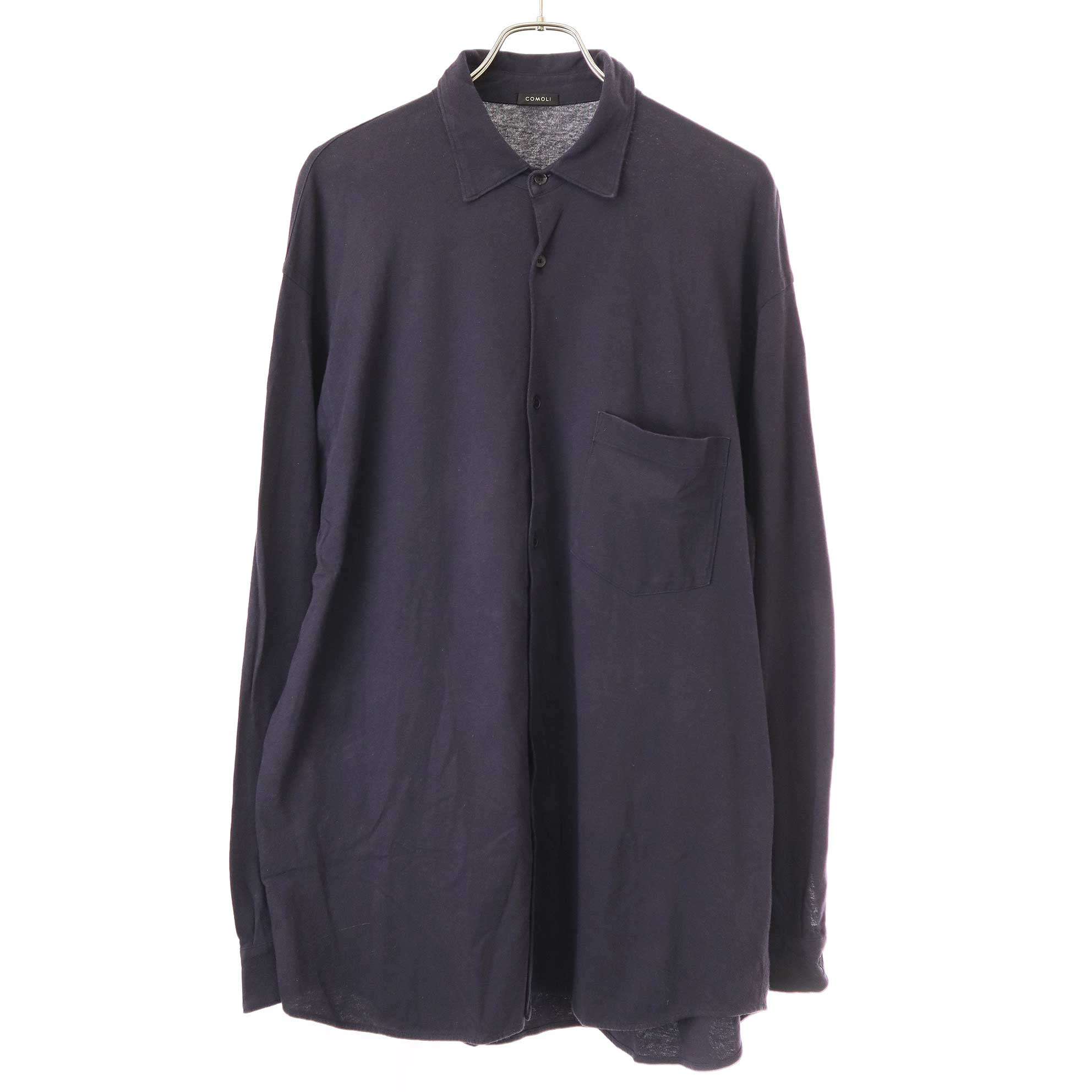 楽天市場】COMOLI コモリ 21SS プルオーバーカーゴシャツ T01