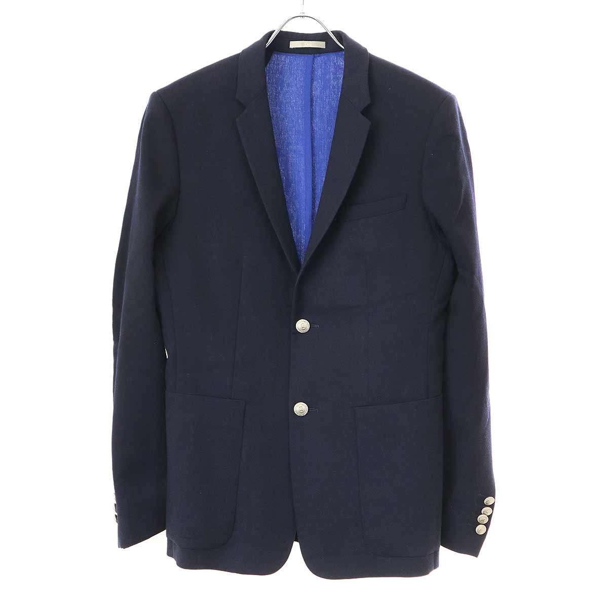 Dior ディオール テーラードジャケット 633C278Z3657 ネイビー 46 【中古】 ITORT100AN2U|MODESCAPE 店