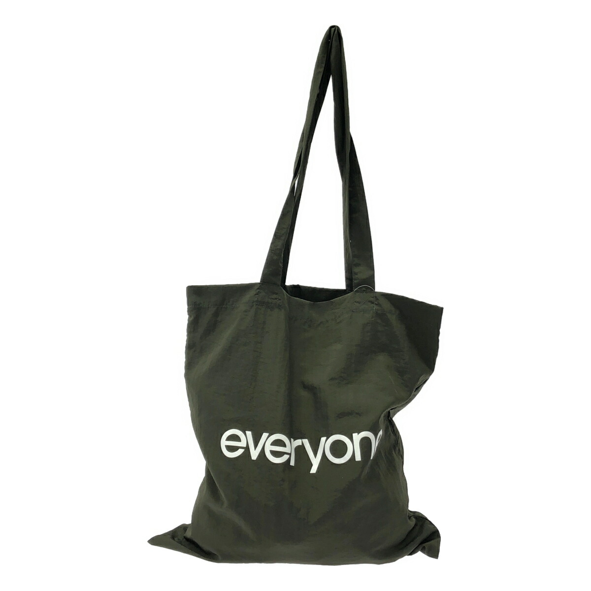 【完売品】everyone ナイロンロゴトートバッグ ブラック 3b6eb90a092e4a290a684c520c8412