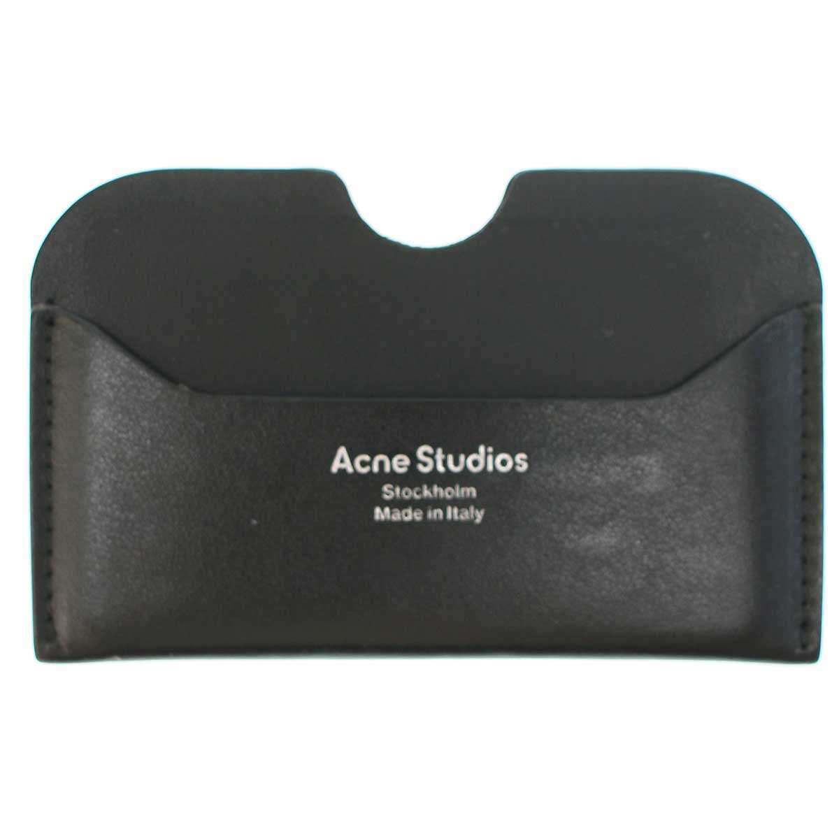 uuuu様　Acne Studios ブラック名刺入れ uuuu様 Acne Studios ブラック名刺入れ Acne Studios - レザー