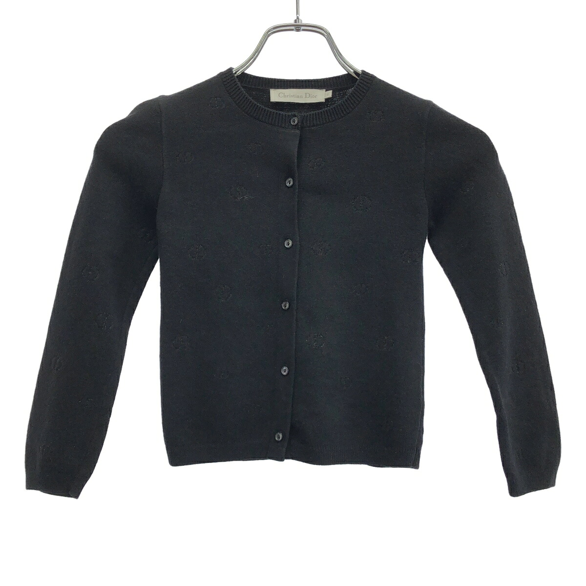 Christian Dior ディオール キッズ CD ジレー 0WBM14CARI 黒いこと 6 【中古】 ITCVJWZU59RF