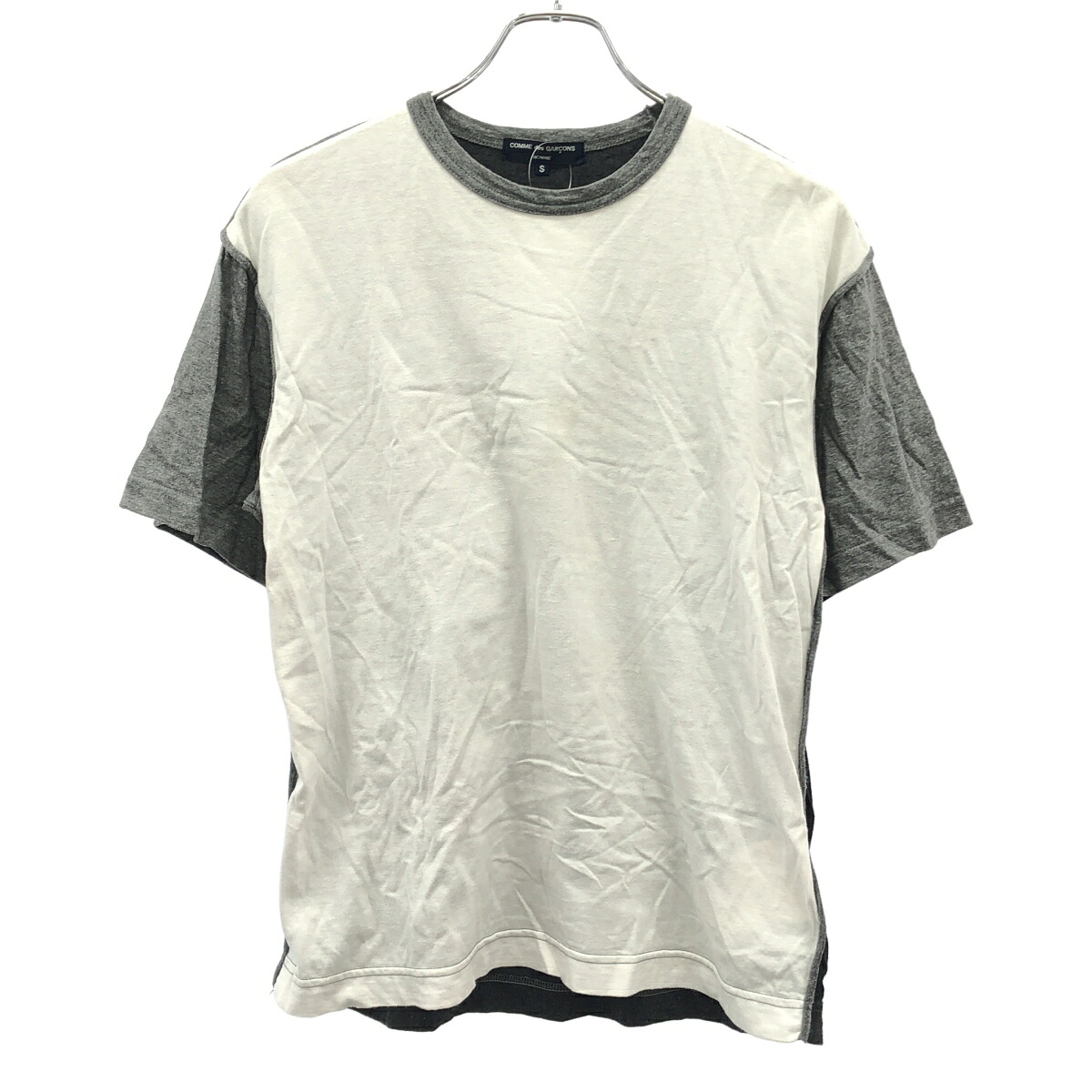 コムデギャルソンオムドゥ　Tシャツ コムデギャルソン オムドゥCOMME des GARCONS HOMME DEUX 袖