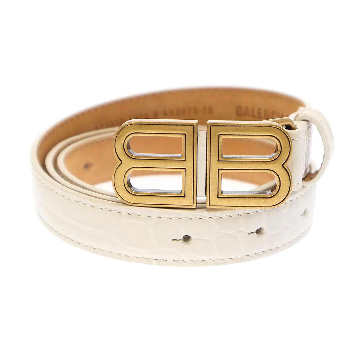 楽天市場】バレンシアガ BALENCIAGA ベルト ×Gucci レザー ブラウン