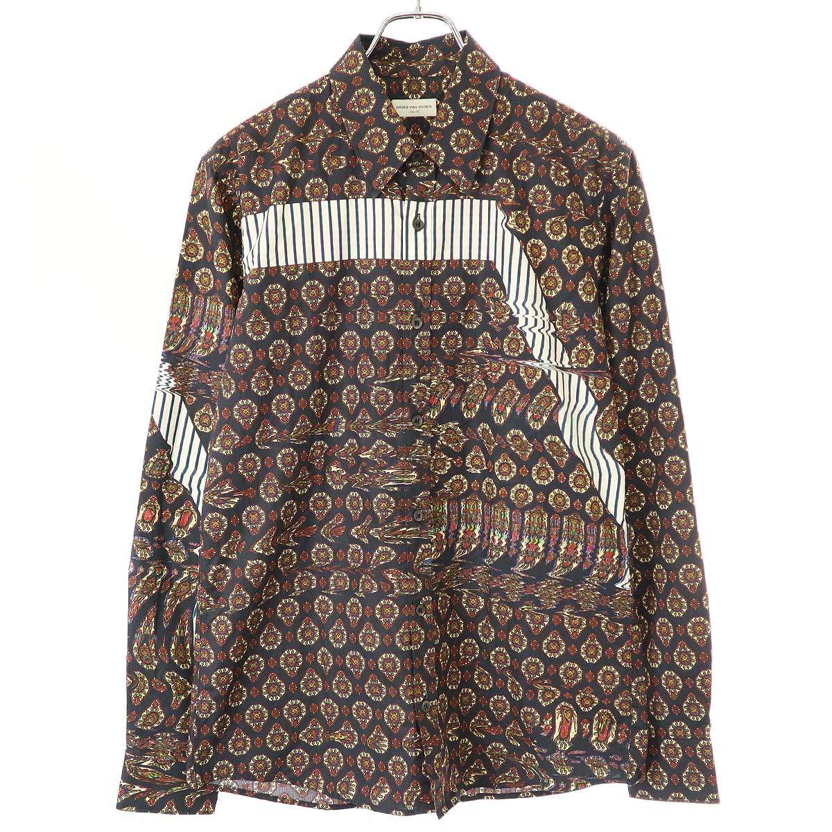 ドリスヴァンノッテン シャツ 38サイズ DRIES VAN NOTEN ドリスヴァンノッテン CROW BIS SHIRT シャツ