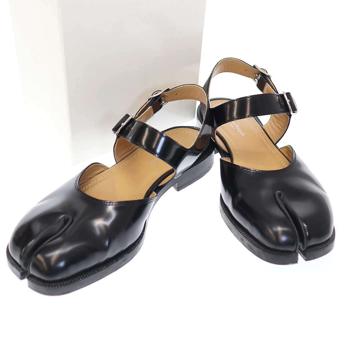 楽天市場】Maison Margiela 23ss TABI トング サンダル BLACK