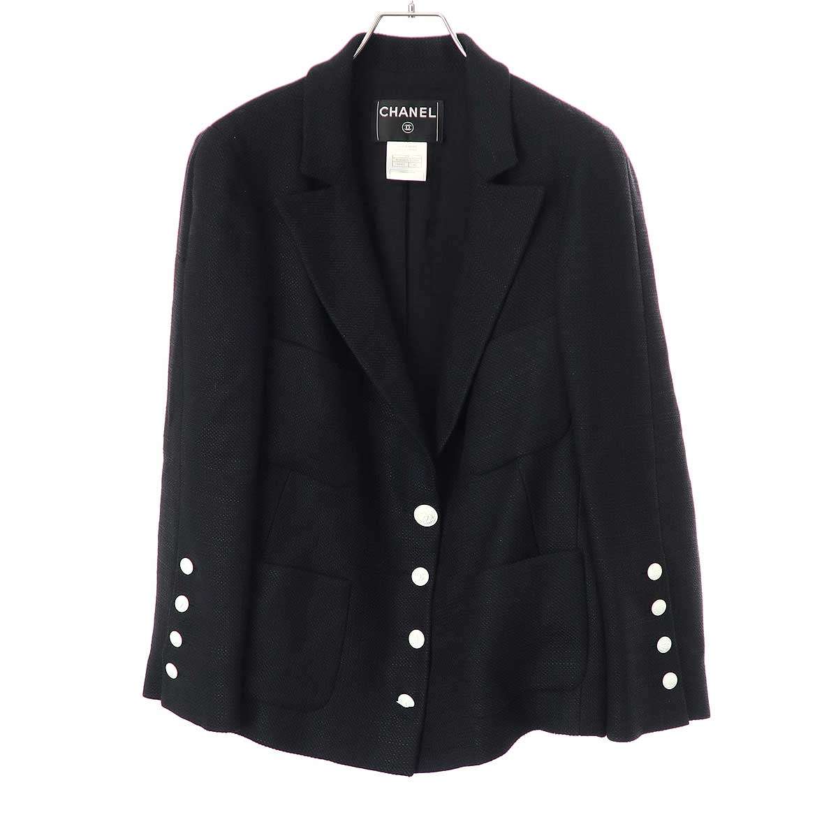 楽天市場】極美品 CHANEL シャネル ツイード ジャケット マルチカラー