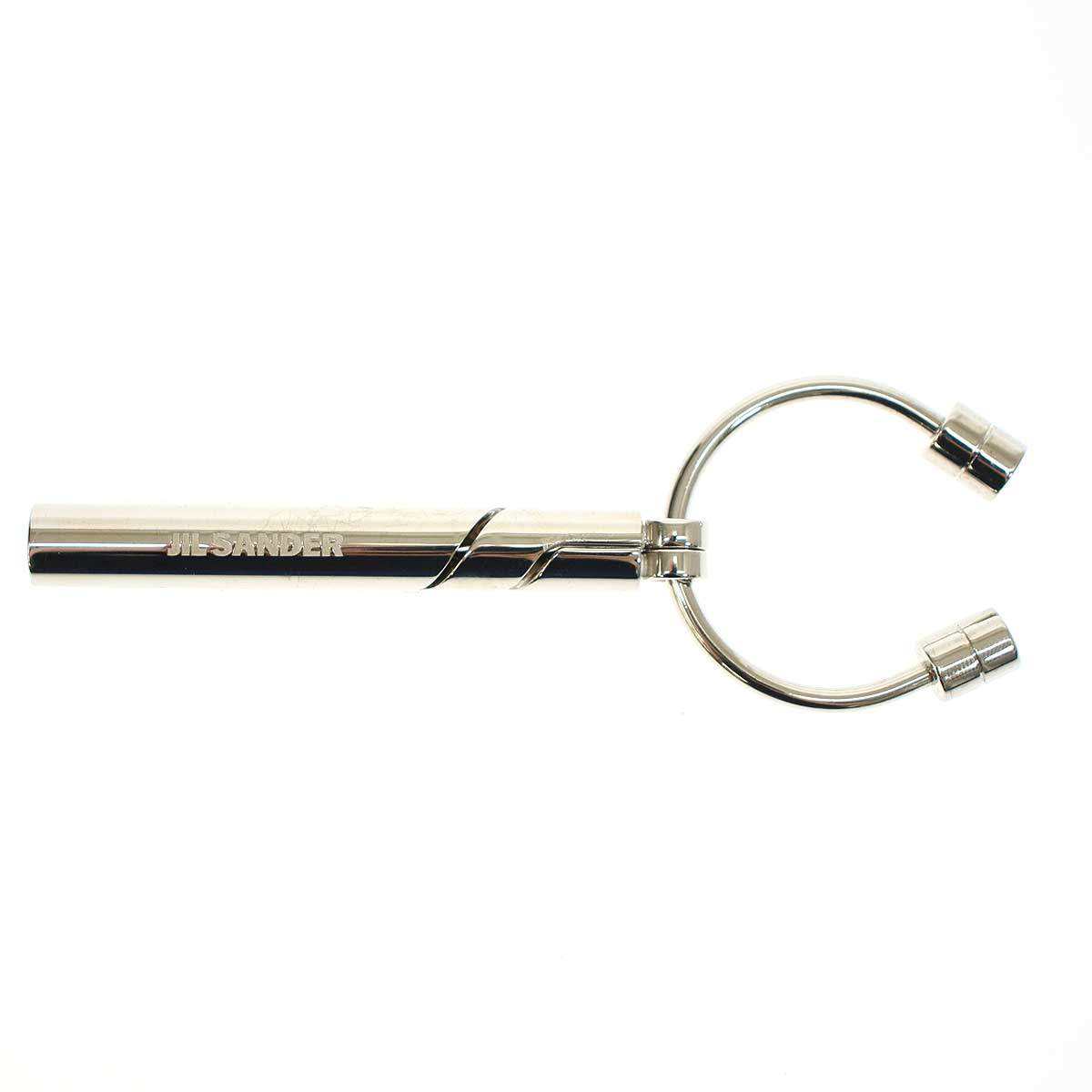 JILSANDER キーリング タングル ネックレス グレー Amazon | [ジルサンダー] キーリング TANGLE KEYRING [並行輸入