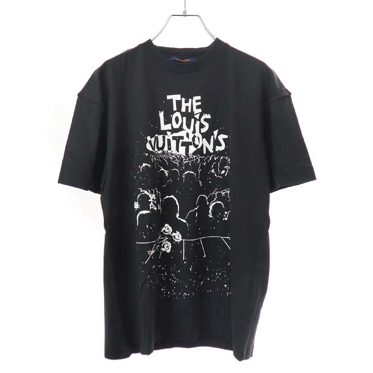 正規品♡LOUIS VUITTON タンジェリンプリントTシャツ　23ss 楽天市場】【中古】LOUIS VUITTON 23SS プリントTシャツ RM231