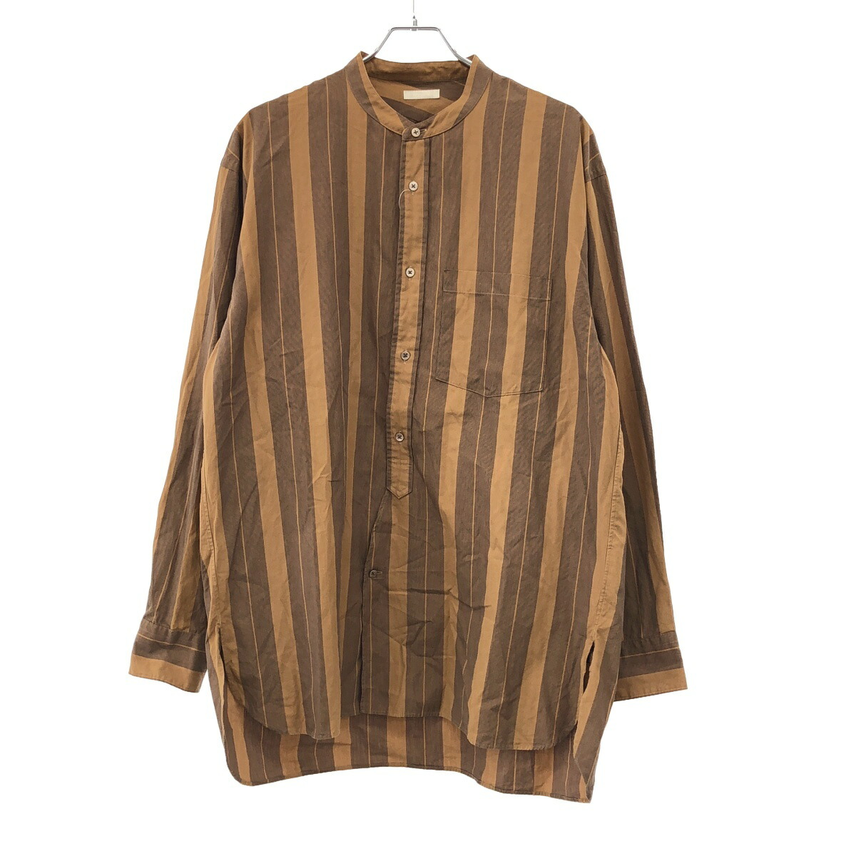 21aw アルテリア ULTERIOR ラムレザー オーバーレイド シャツ 21aw