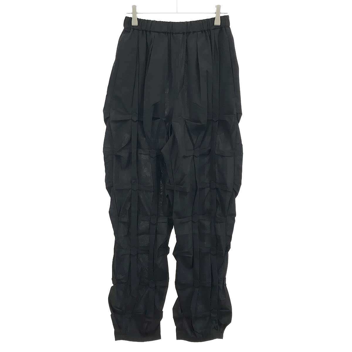 ENFOLD エンフォルド 24AW ブラック パンツ 36 楽天市場】エンフォルド ENFOLD 24AW ワイド エッグ パンツ ボトムス