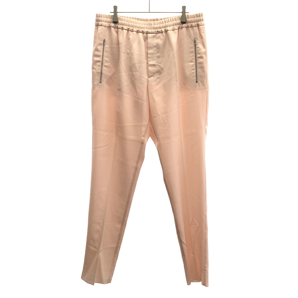 STELLA McCARTNEY 中心柱 ポールマッカートニー ウールジャージーイージーパンツ 603046 SPA03 さくら色 L 【中古】 ITLPS0811DNC メンズファッション-ズボン・パンツ
