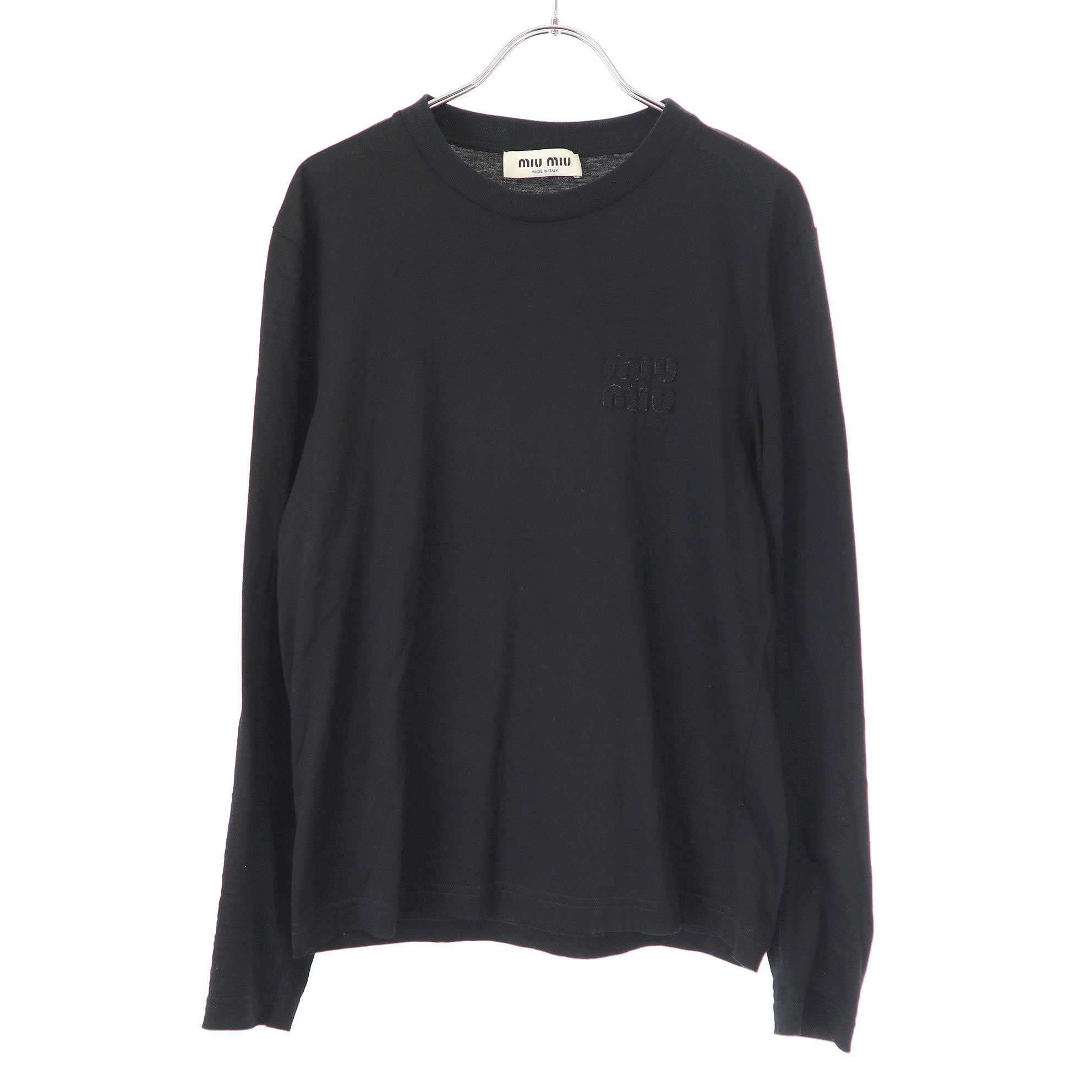 miumiu 長袖　tシャツ 楽天市場】ミュウ ミュウ Miu Miu 長袖Tシャツ 長袖Tシャツ 衣料