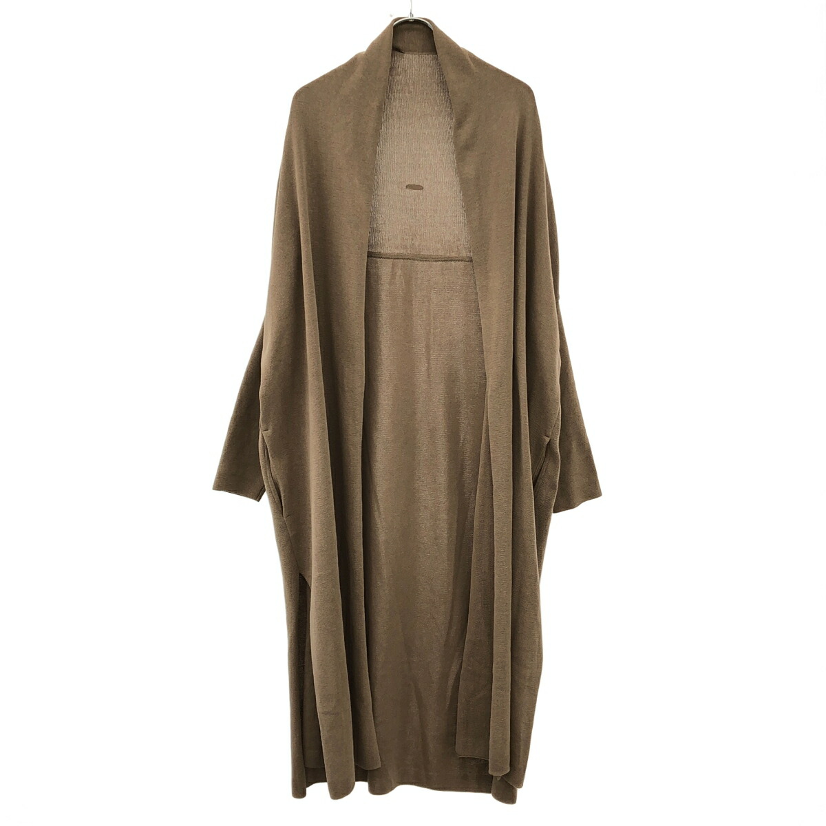 ミューズ　ドゥーズィエムクラス　シルク混　カーディガン　ブラウン Deuxieme Classe ドゥーズィエムクラス MUSE de Silk Cotton