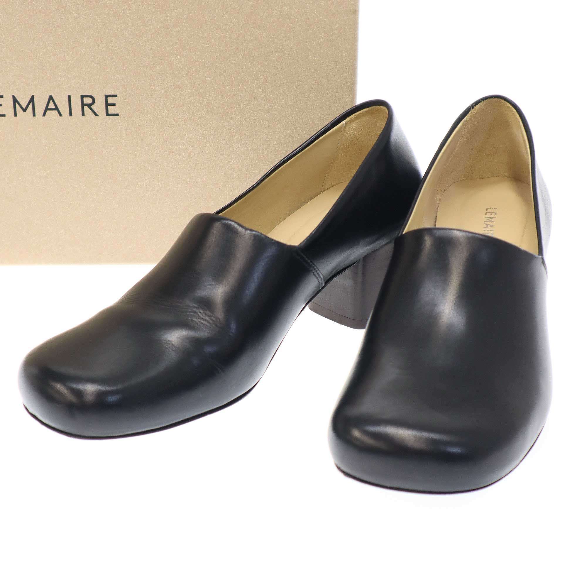 [美品]LEMAIRE ルメール シューズ ウィメンズ size38 楽天市場】LEMAIRE ルメール PIPED CREPE SLIPPERS スクエアトゥ