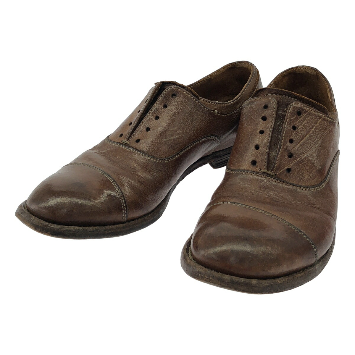 Vinci （ヴィンチ）レザーシューズ 楽天市場】【中古】 vinci （ヴィンチ） PLAIN TOE OXFORD SHOES