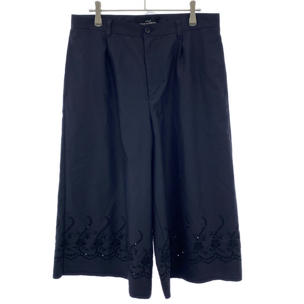 【美品】トリココムデギャルソン花柄パンツ トリココムデギャルソン 花柄ペンギンパンツ - メルカリ