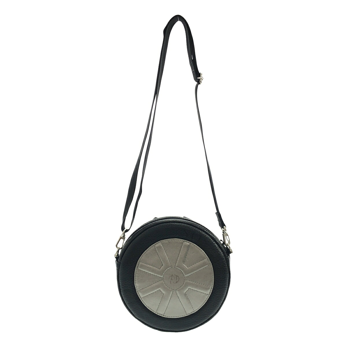 SOSHI OTSUKI ソウシオオツキ TIRE BAG ショルダーバッグ ブラック 【中古】 ITEWH3X4ORU8｜MODESCAPE 店