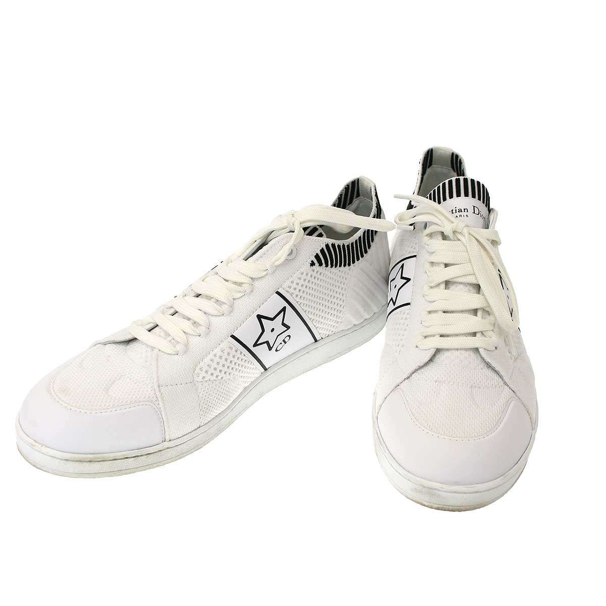 Christian Dior ディオール Star テクニカルメッシュスニーカー  白いこと 40 【中古】 ITWLAPWANFLK