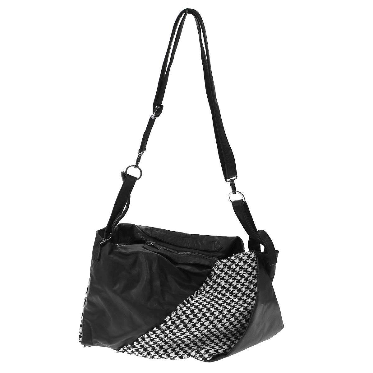 極美品 ディスコード ヨウジヤマモト 大容量 ショルダーバッグ インフィニティ 極美品 ディスコード ヨウジヤマモト 大容量 ショルダーバッグ