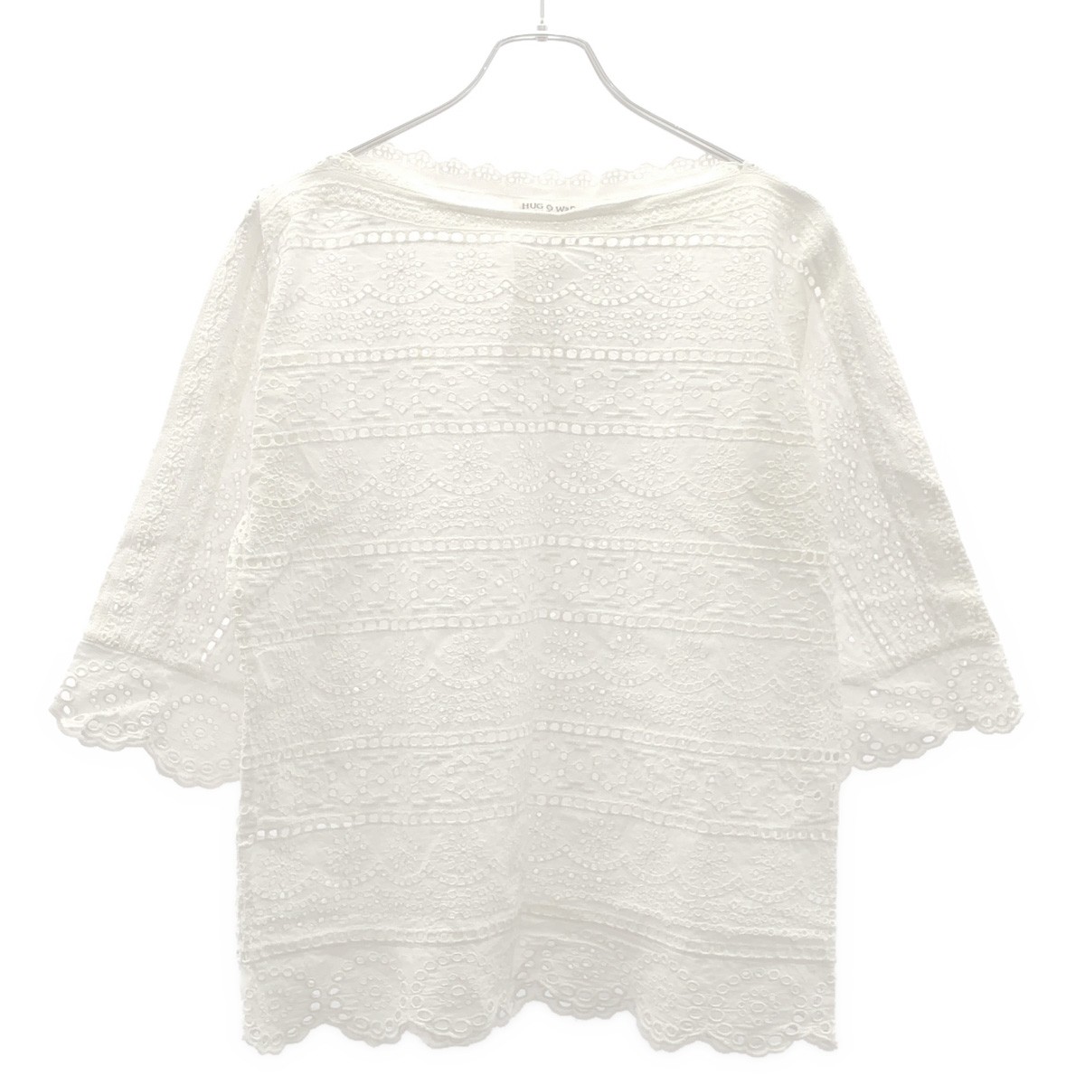 楽天市場】ハグオーワー Hug O War リネンフリルブラウス F 【中古