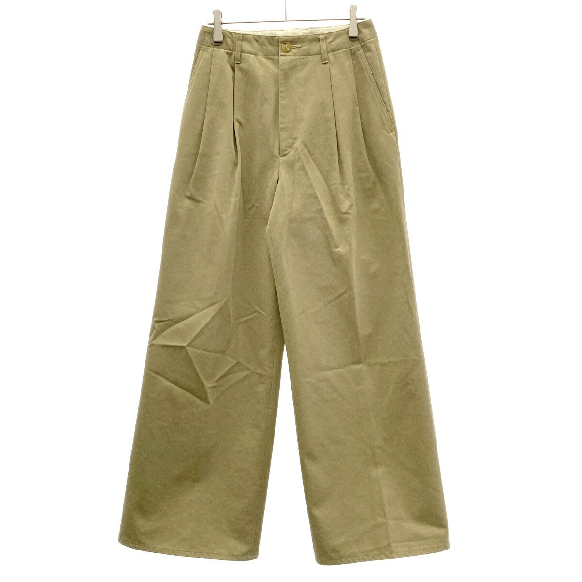 楽天市場】【中古】AURALEE WASHED FINX TWILL EASY WIDE PANTS