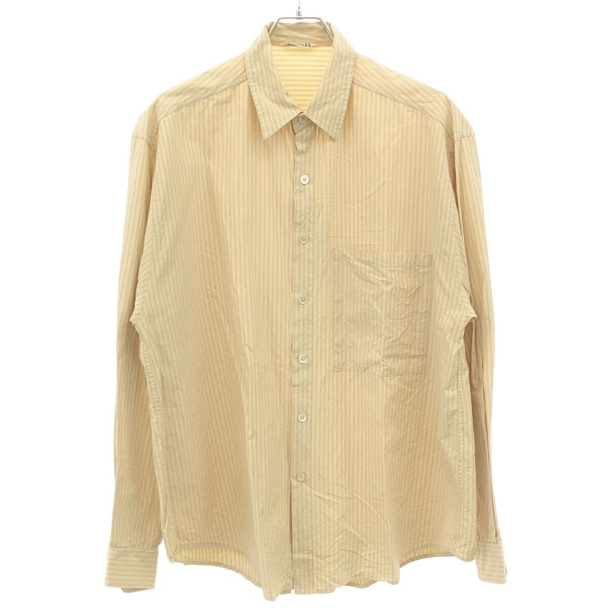 楽天市場】オーラリー AURALEE メンズ 長袖シャツ QUILTED LIGHT SILK